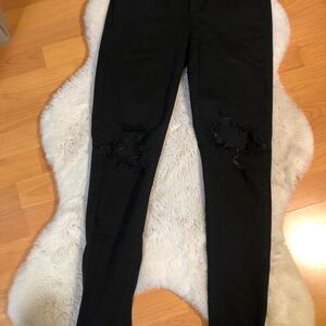 American Eagle Distressed Ripped jeans Jeggings Size 8 Regular